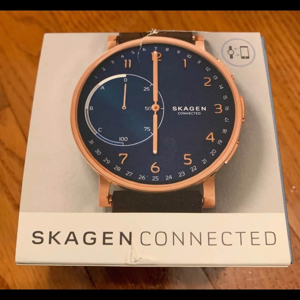 Skagen SKT1103 Hybrid Smartwatch Rose Gold NWT